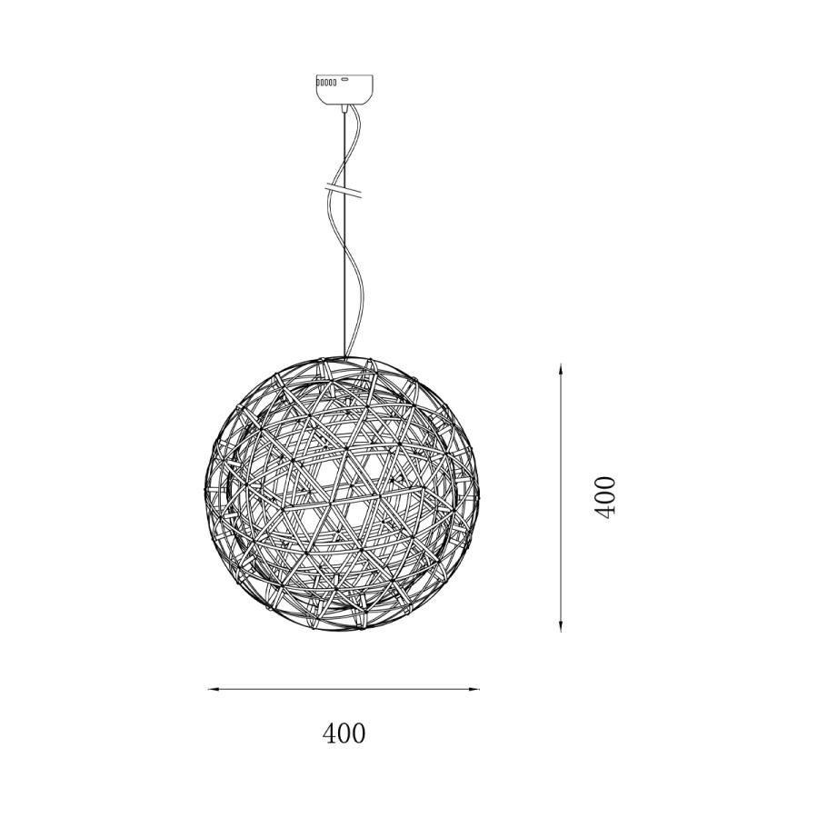 Luster LED Granger MSL-1002001-D400