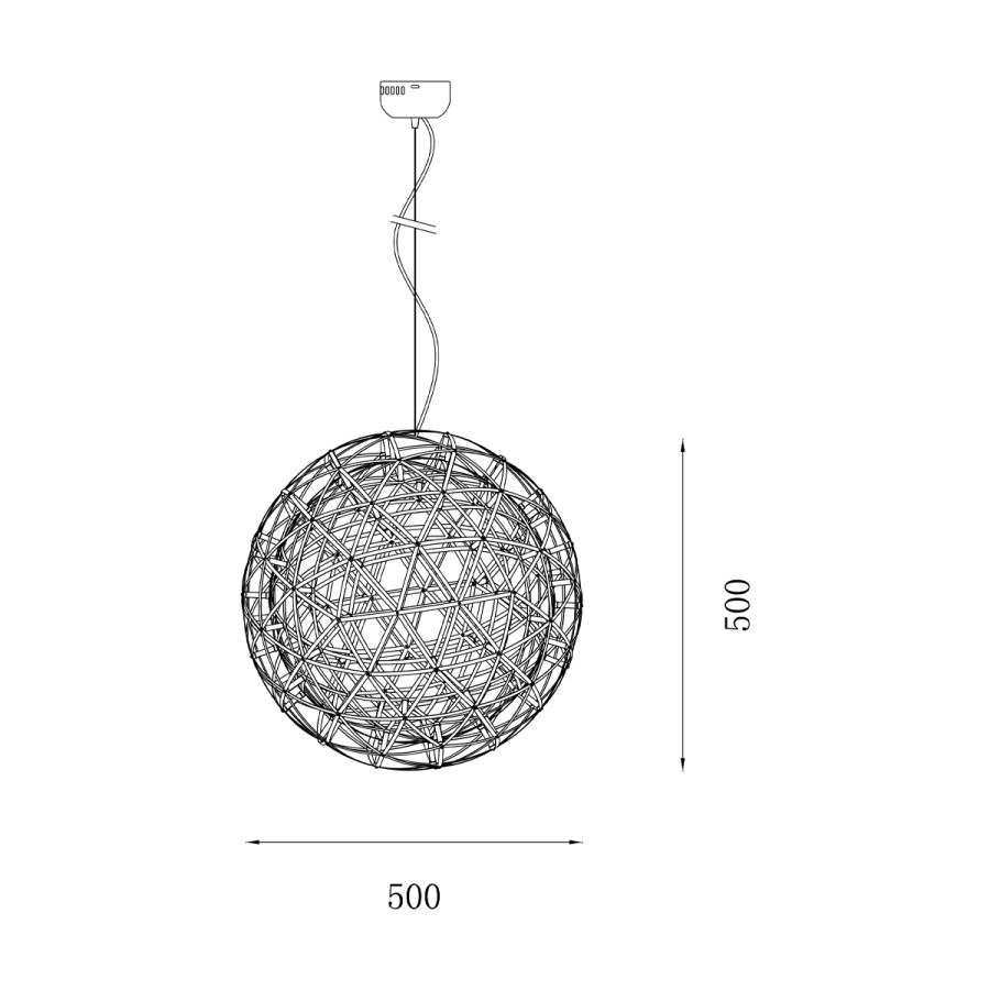 Luster LED Granger MSL-1002001-D500