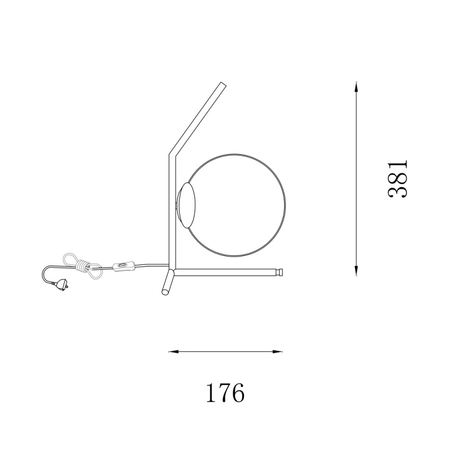 Stolna lampa Sigma MSL-200226-T1