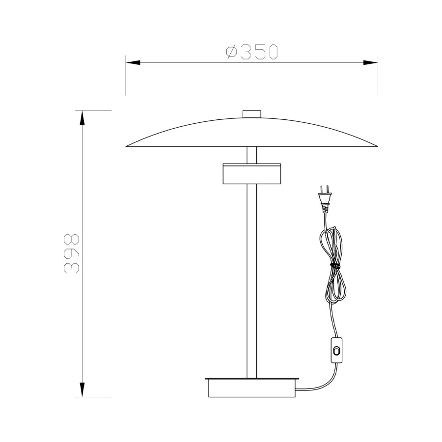 Stolna lampa LED Nicole MSL-30602-T