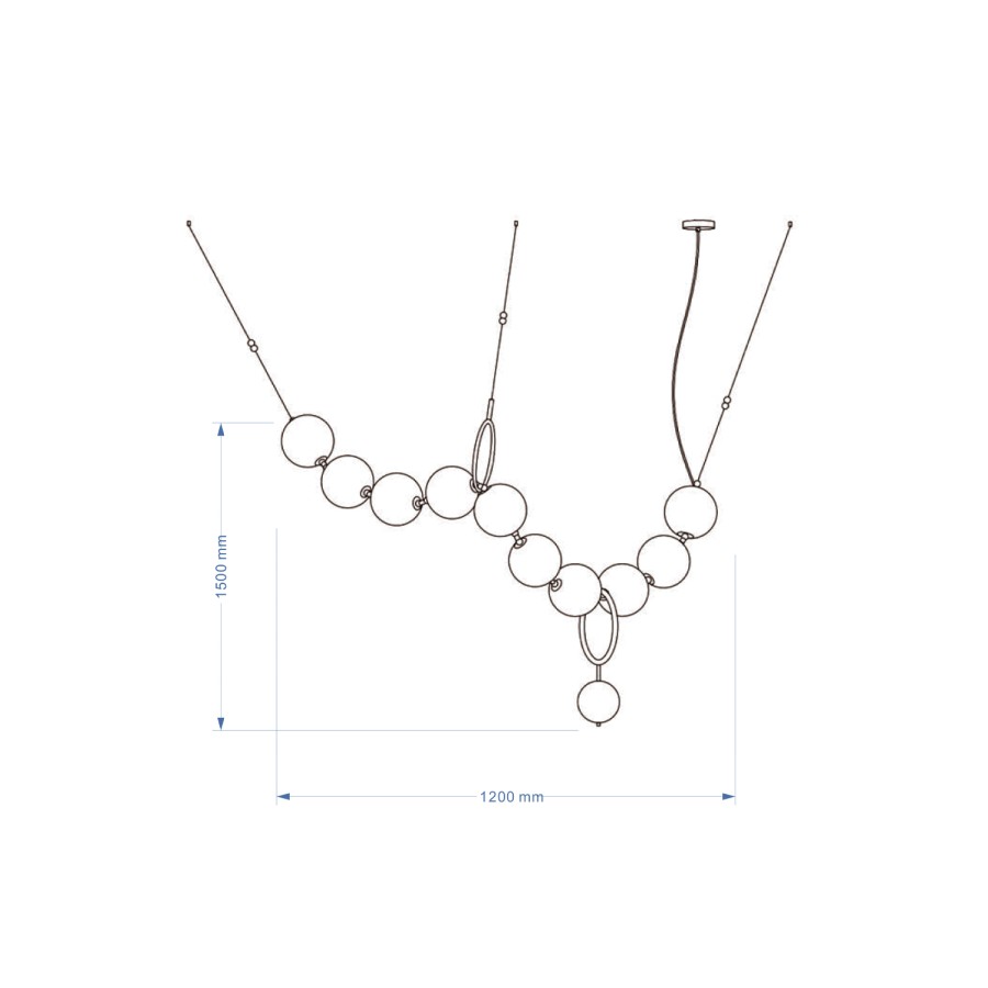 Visilica LED Clea MSL-3206-10