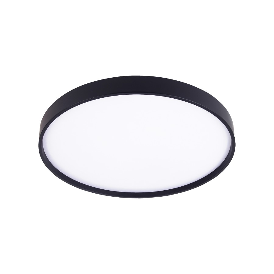 Plafonjera LED E-light Alinna 18W crna