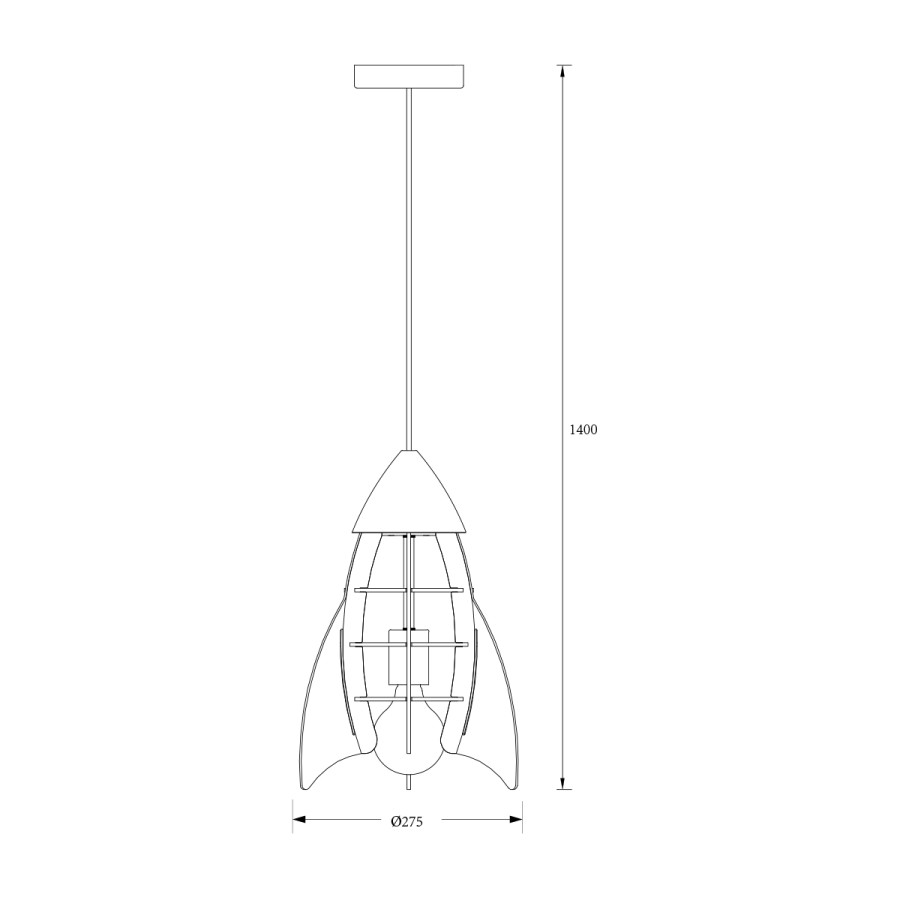 Luster djeciji Rocket ML-21001-1