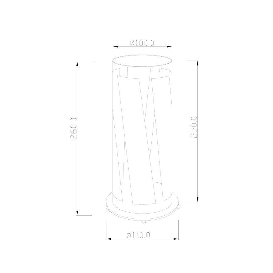 Stolna lampa Santa Fe - ML-16061 bijela