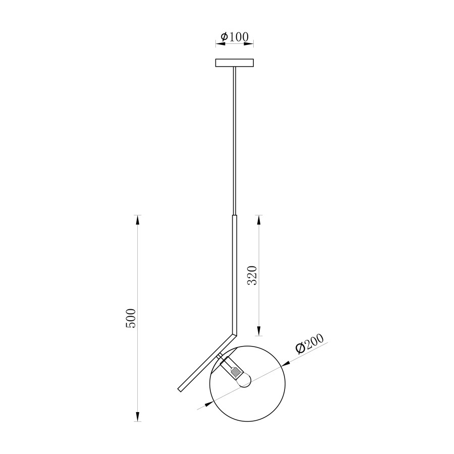 Visilica Sigma MSL-200226 crna