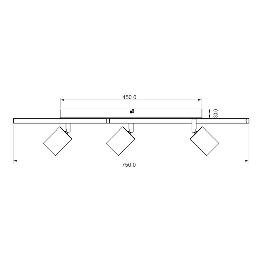 Spot lampa Mexico ML-211601-03 Bijela