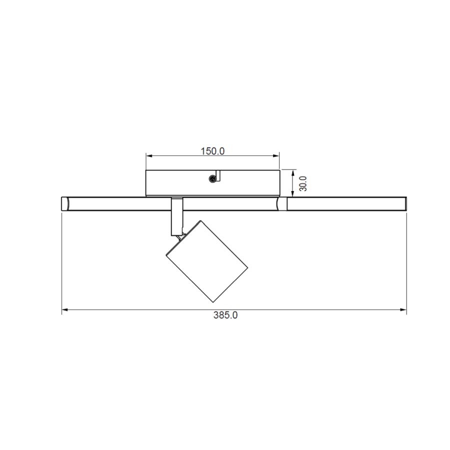 Spot lampa Mexico ML-211601-01 Bijela