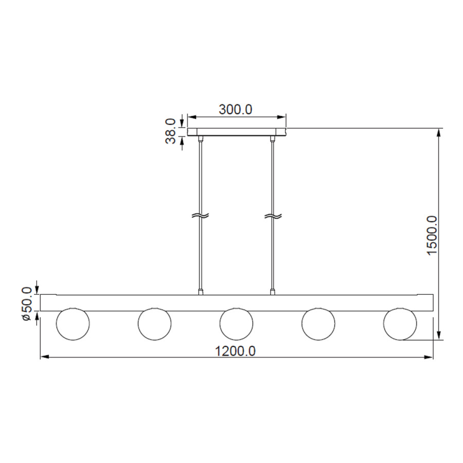 Skica Visilica Omaha ML-2304307-5P