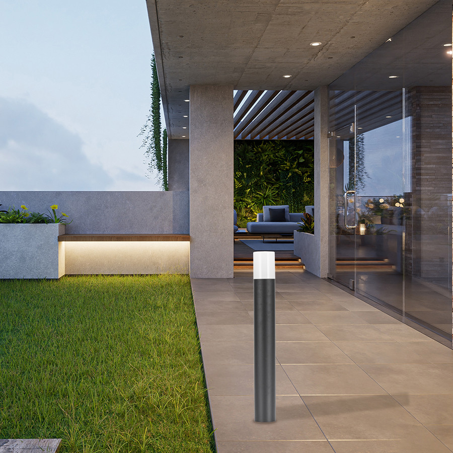 Vrtna lampa stubna Solis ML-0606-H600 Opal