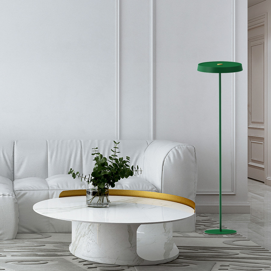 Podna lampa LED Bramsen MSL-606-1F Zelena