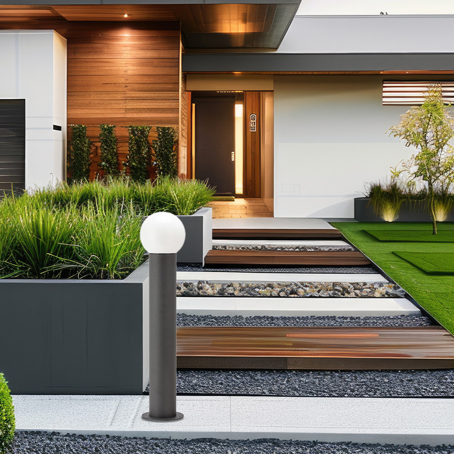 Vrtna lampa stubna Caddel ML-5005-01G H500