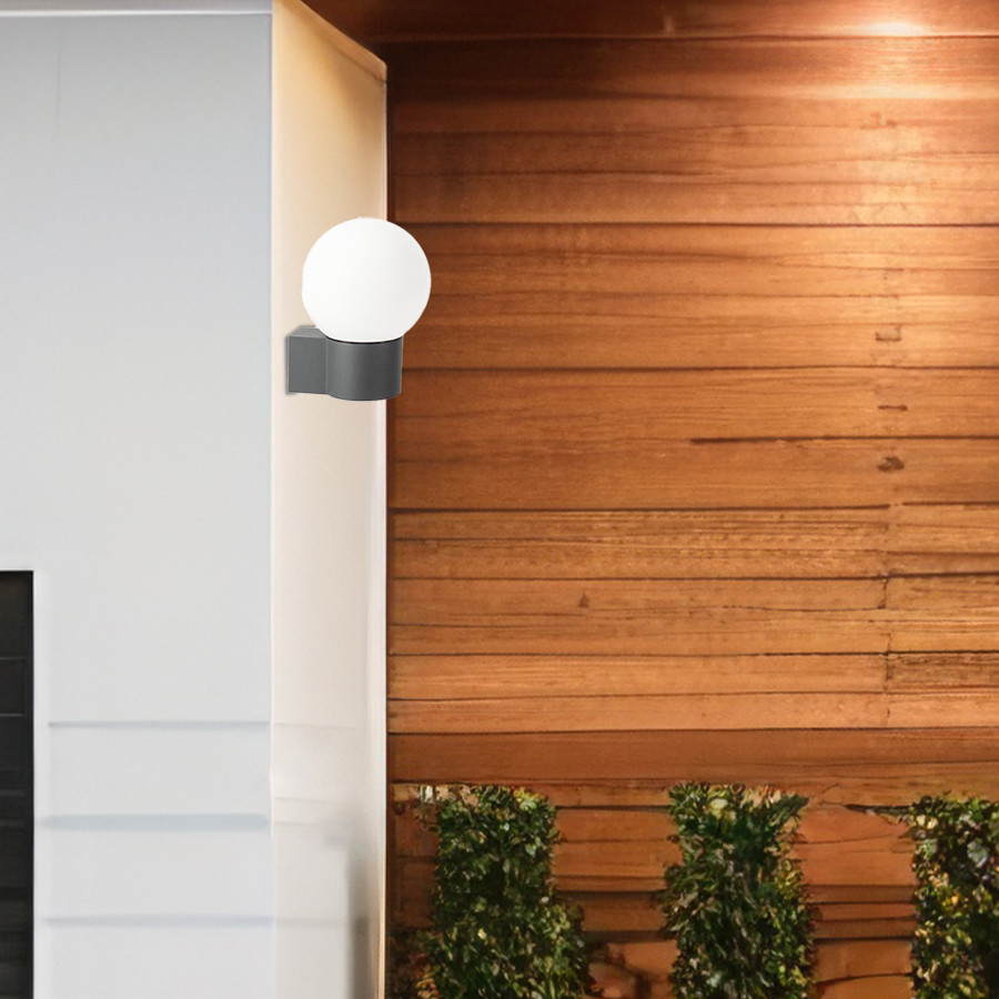 Vrtna lampa zidna Caddel ML-5001-01W