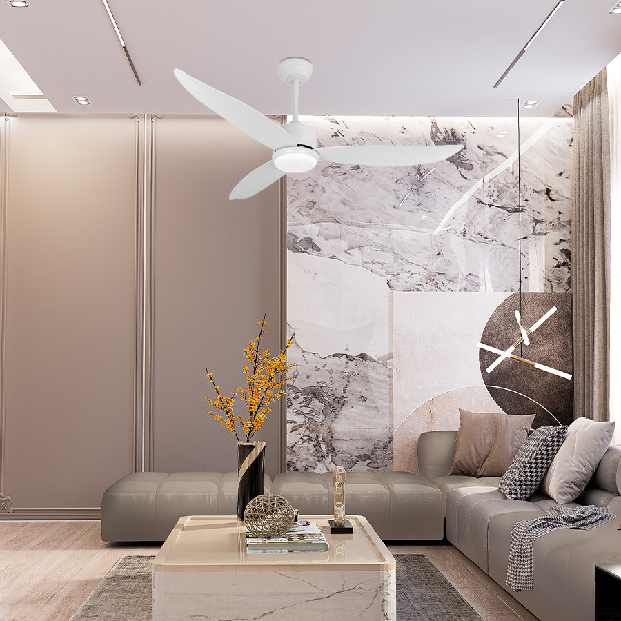 Luster LED sa ventilatorom Bratton ML-2066 bijeli