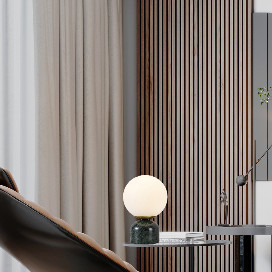 Stolna lampa Griwes ML-TV8-1T zelena