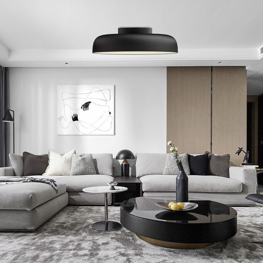 Plafonjera LED Herberg MSL-759-500-1C Crna