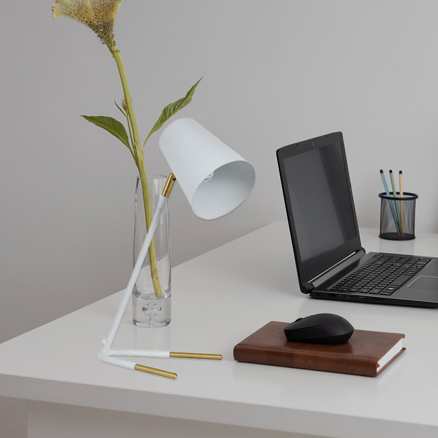 Stolna lampa Winter ML-212022-1T bijela