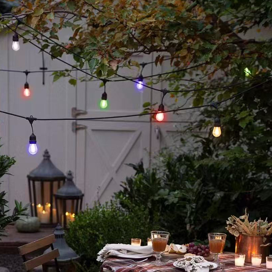 Rasvjetni lanac sa grlima 10M i sijalicama RGB