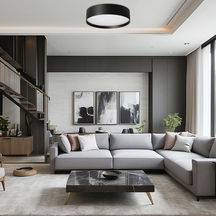 Plafonjera LED Arneta MSL-0292H-60W Crna