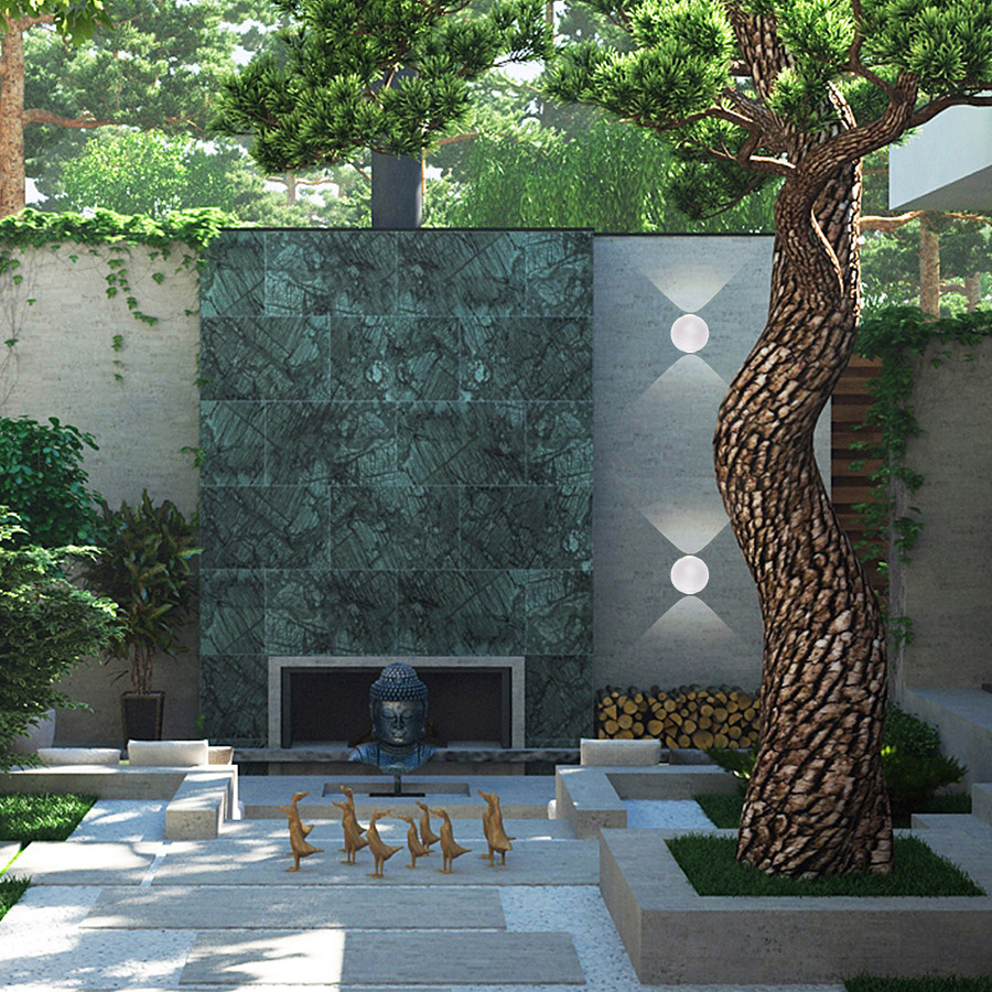 Zidna lampa ML081-2 2X3W 4000K bijela