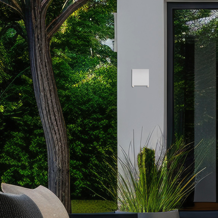 Zidna lampa WQ1110 6W 4000K kvadratna bijela