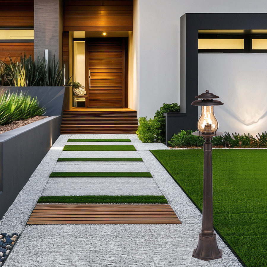 Vrtna lampa stubna Marion ML-009PS-1G