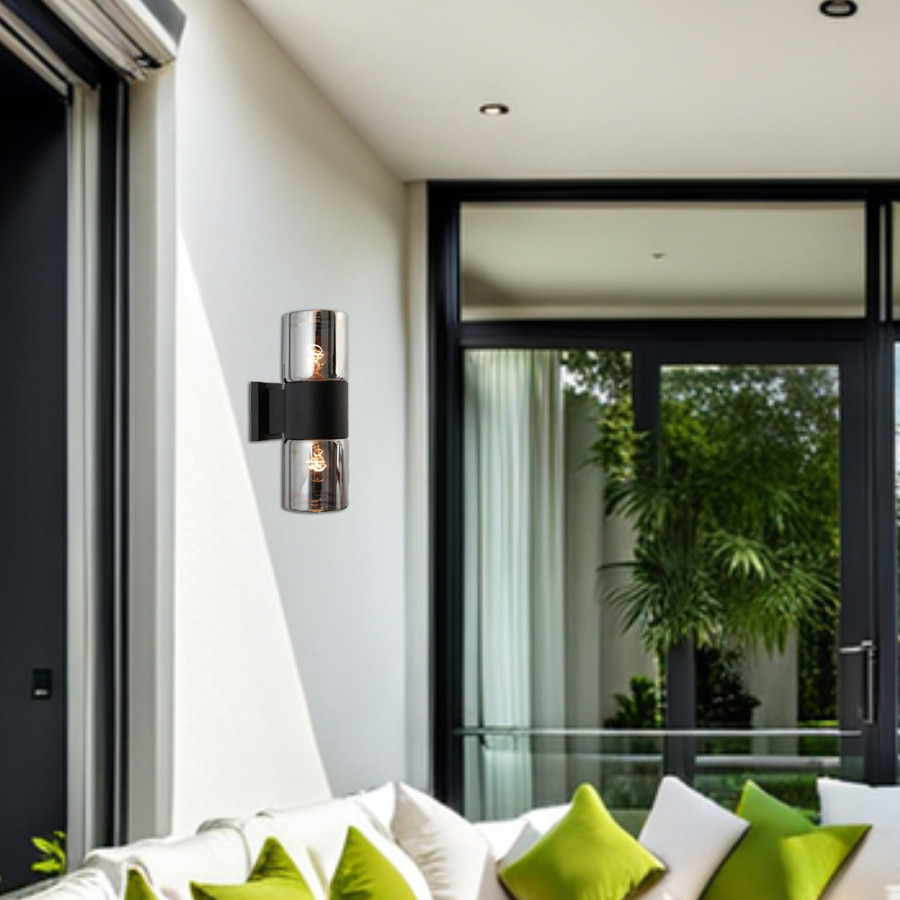 Vrtna lampa zidna Griffin ML-996-2W