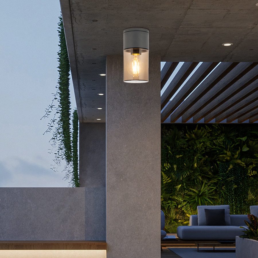 Vrtna lampa plafonska Solis ML-0605-1C