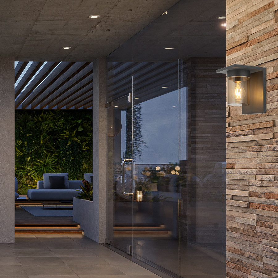 Vrtna lampa zidna Solis ML-1702-1W