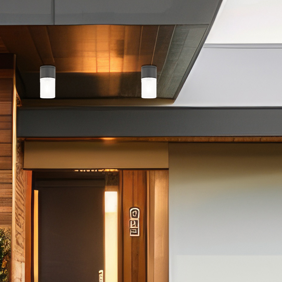 Vrtna lampa plafonska Solis ML-0605-1C Opal