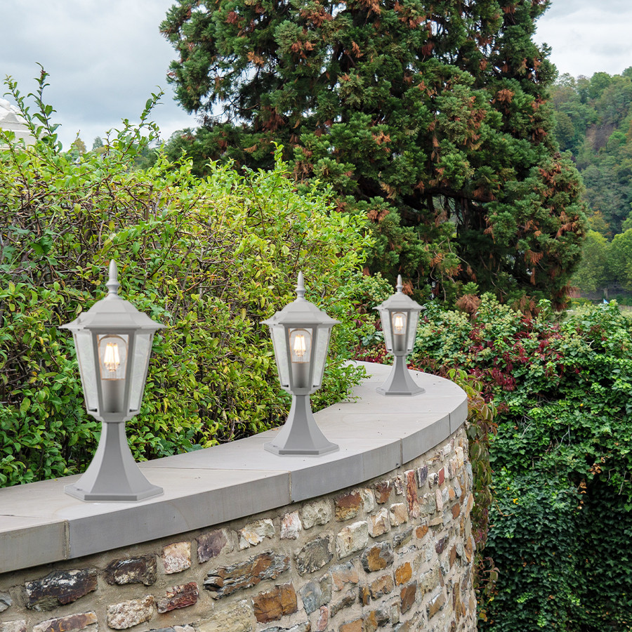 Vrtna lampa stubna Wolton ML-1003 bijela