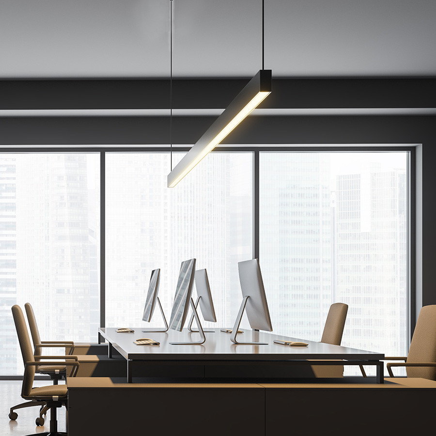 LED linearna lampa Elias ML-7070 60W 4000K crna
