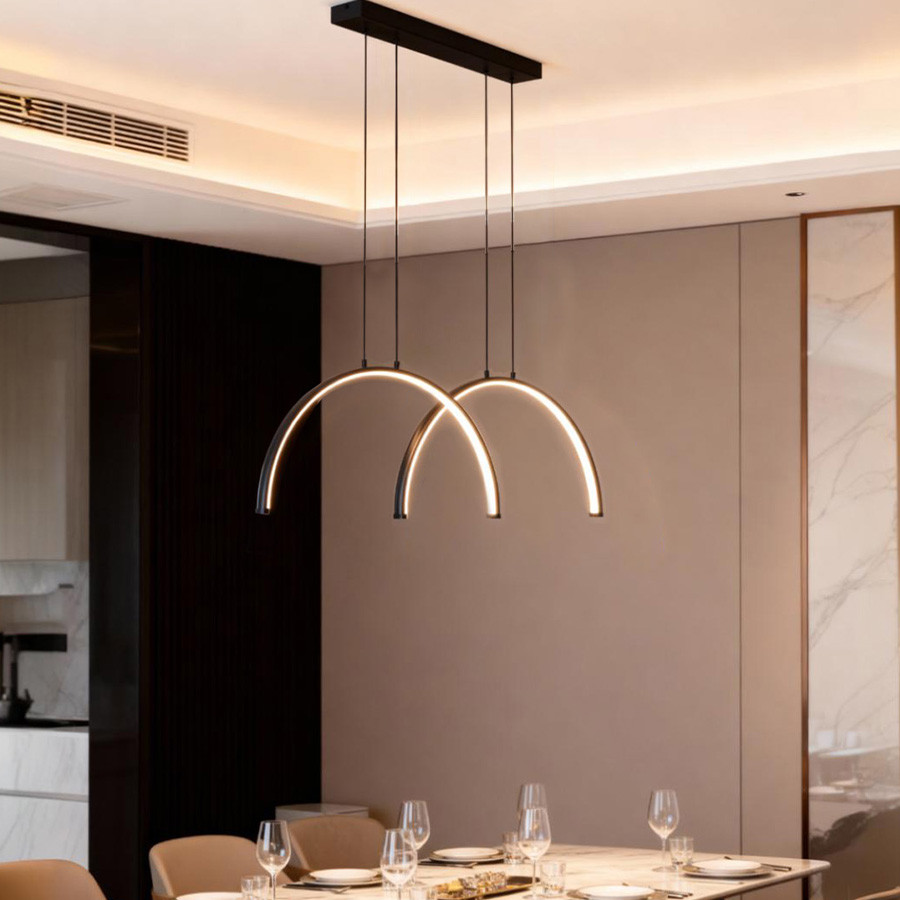 Visilica LED Harmony ML-2502019 Crna