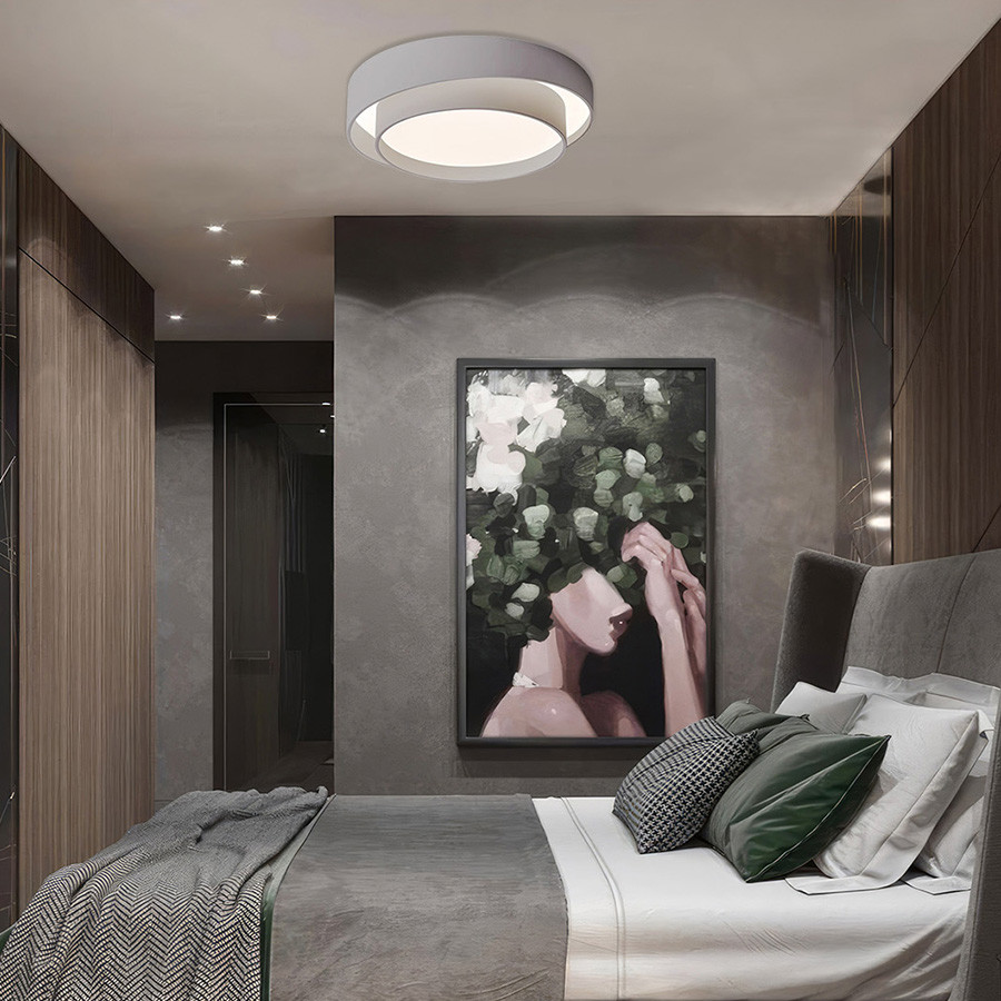 Plafonjera LED Calliaro ML-2527-400 Siva