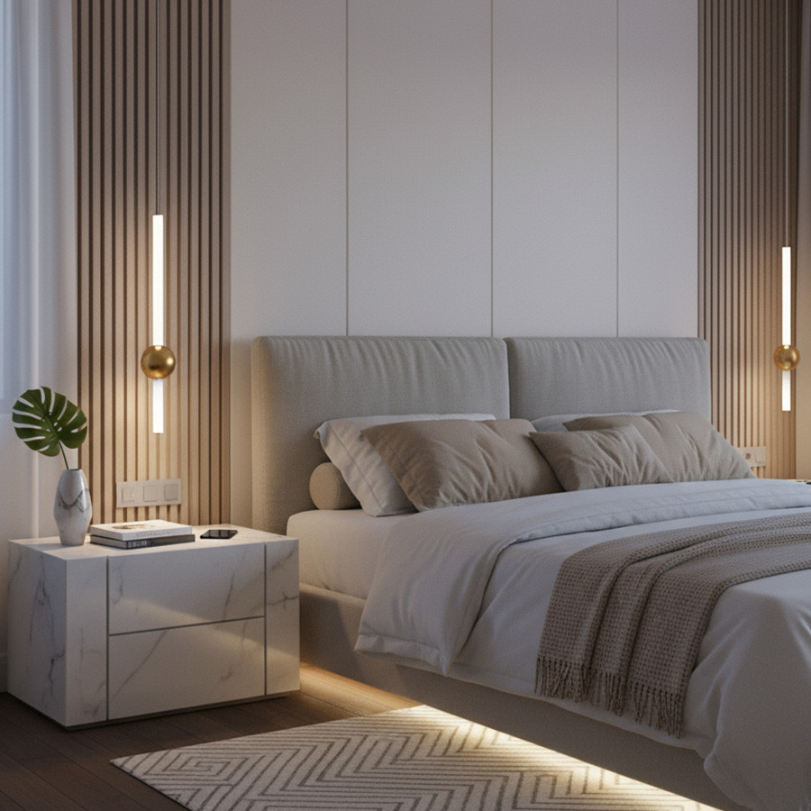 Visilica LED Bullock ML-66157A-600 bijela+zlatna