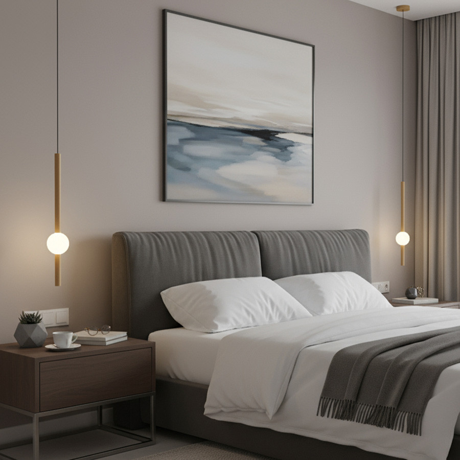 Visilica LED Bullock ML-66157B-600 zlatna+bijela