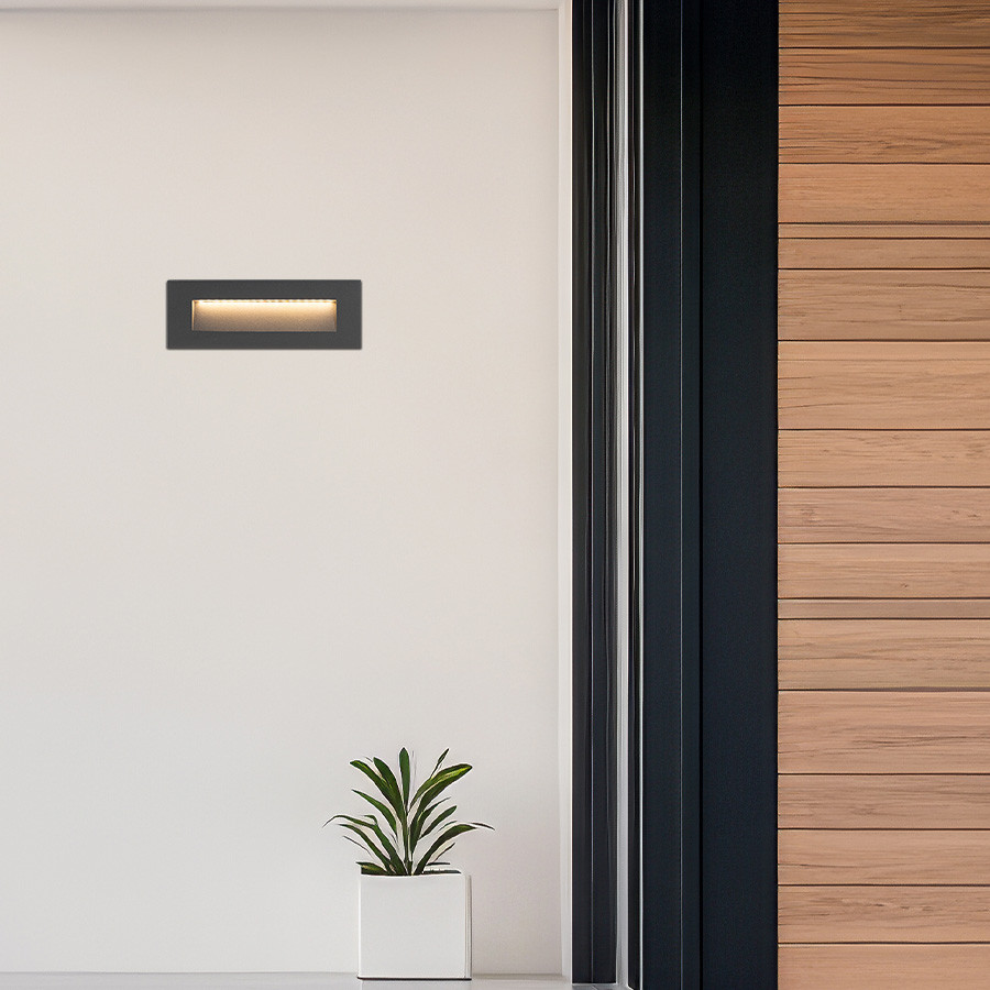 Vrtna lampa LED ugradna Fulton ML-2202 antracitna