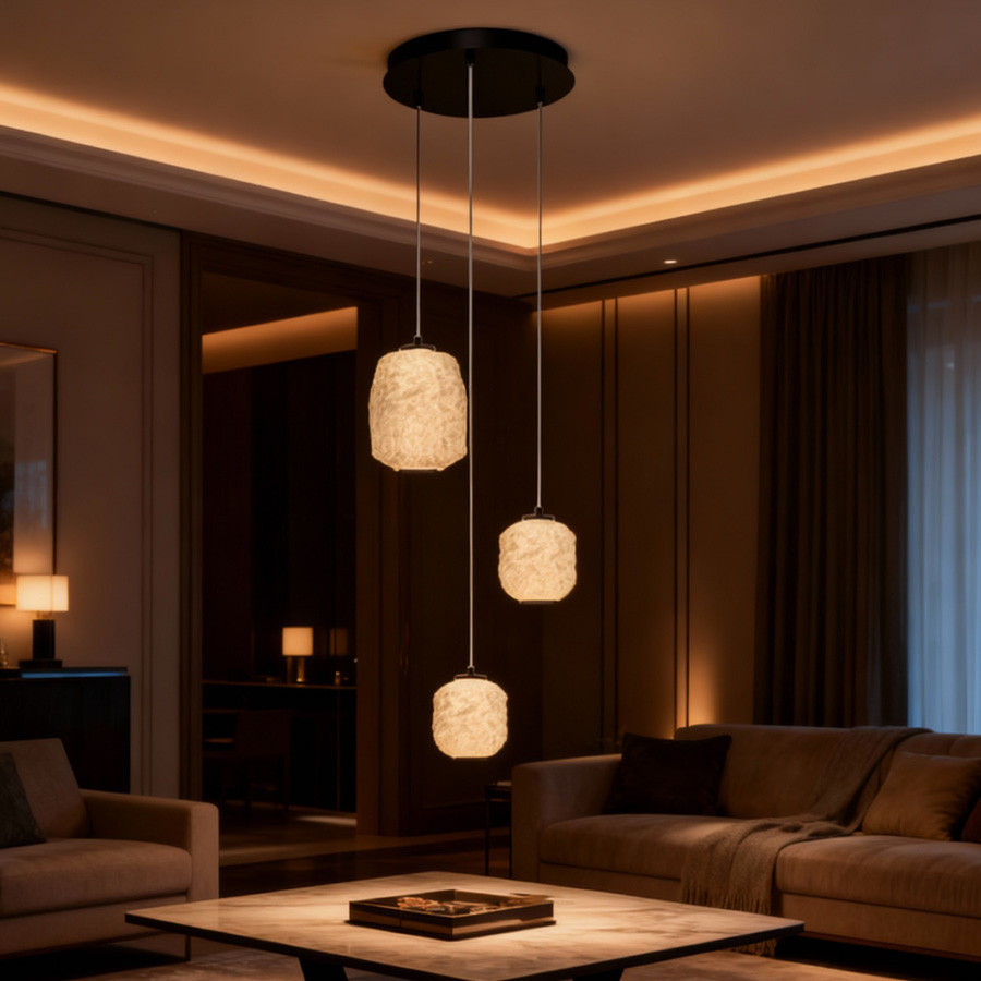 Luster LED Glacies MSL-9573-3R 23W okrugli