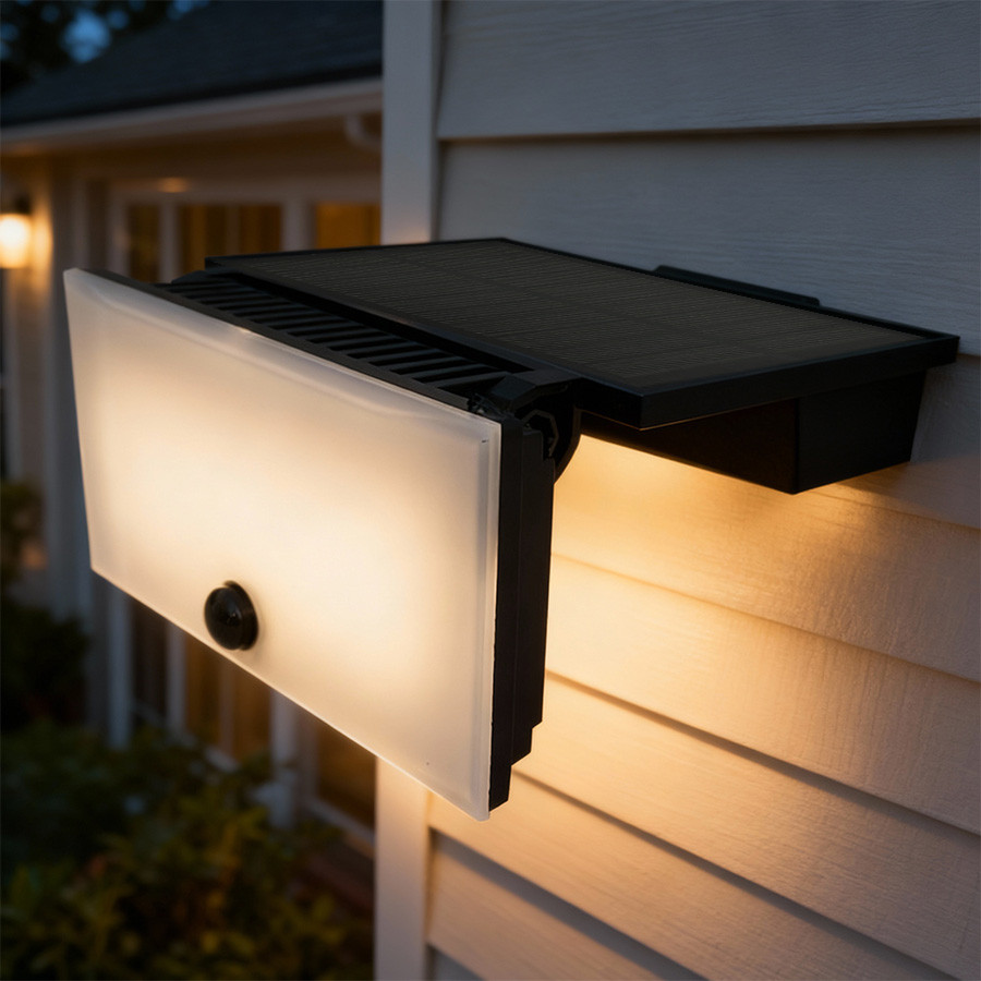 Solarna LED zidna lampa Norbert EL-11078S 8W