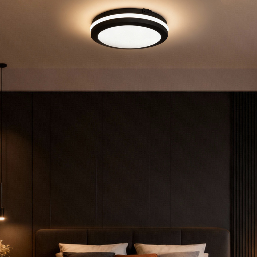 Plafonjera LED E-light Kellie EL-1806 40W IP65 Crna