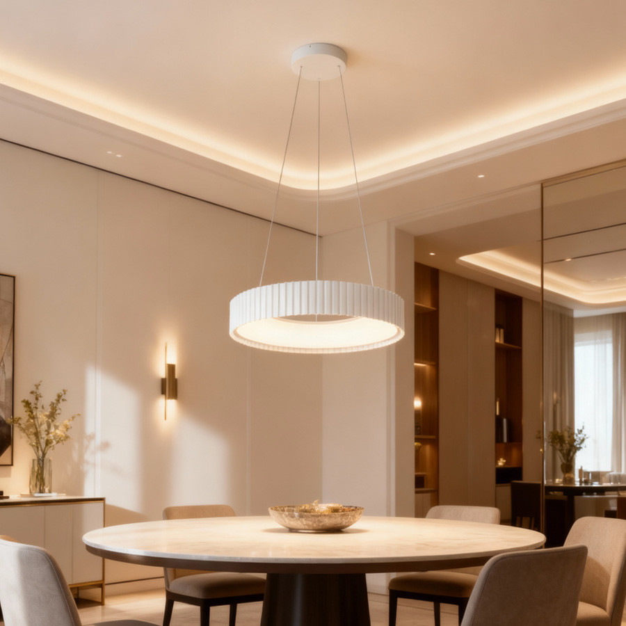 Visilica LED Rhonda ML-01009M-450 Bijela