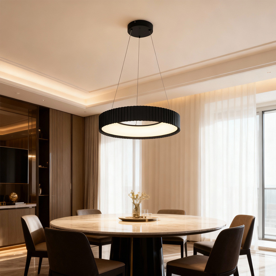 Visilica LED Rhonda ML-01009L-600 Crna