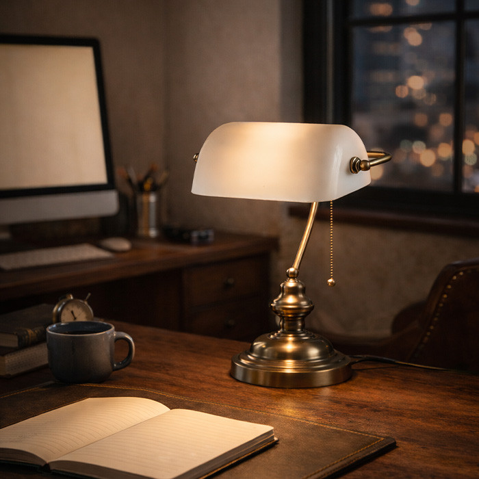 Stolna lampa Pierson ML-025-1T Bijela