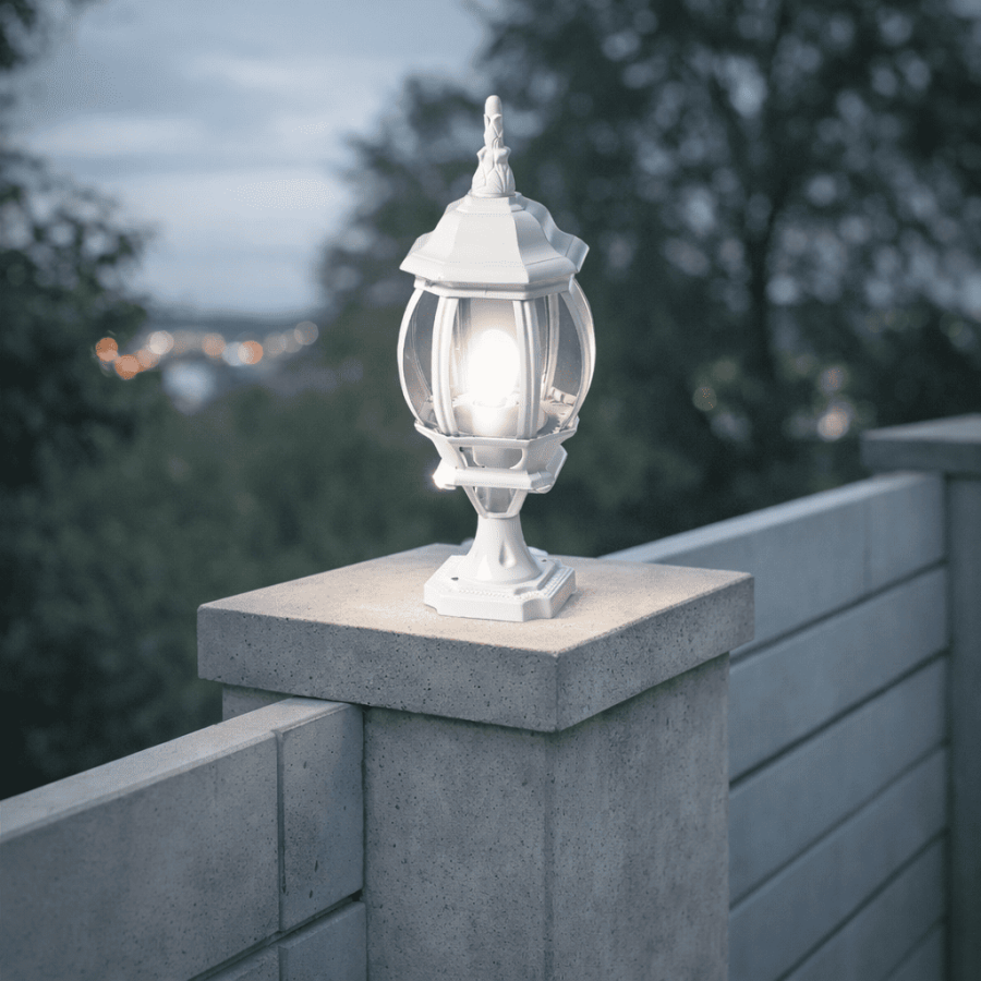 Vrtna lampa stubna Bristol ML-NF-648-1S Bijela