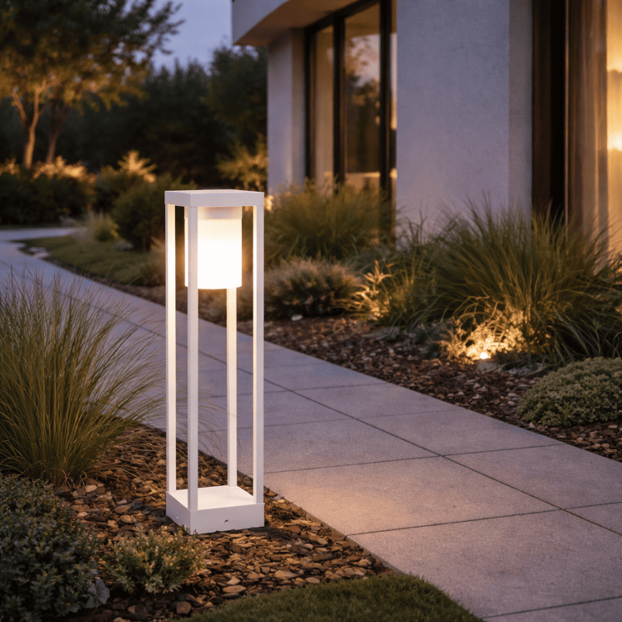 Vrtna lampa stubna Emmet ML-3704 bijeli