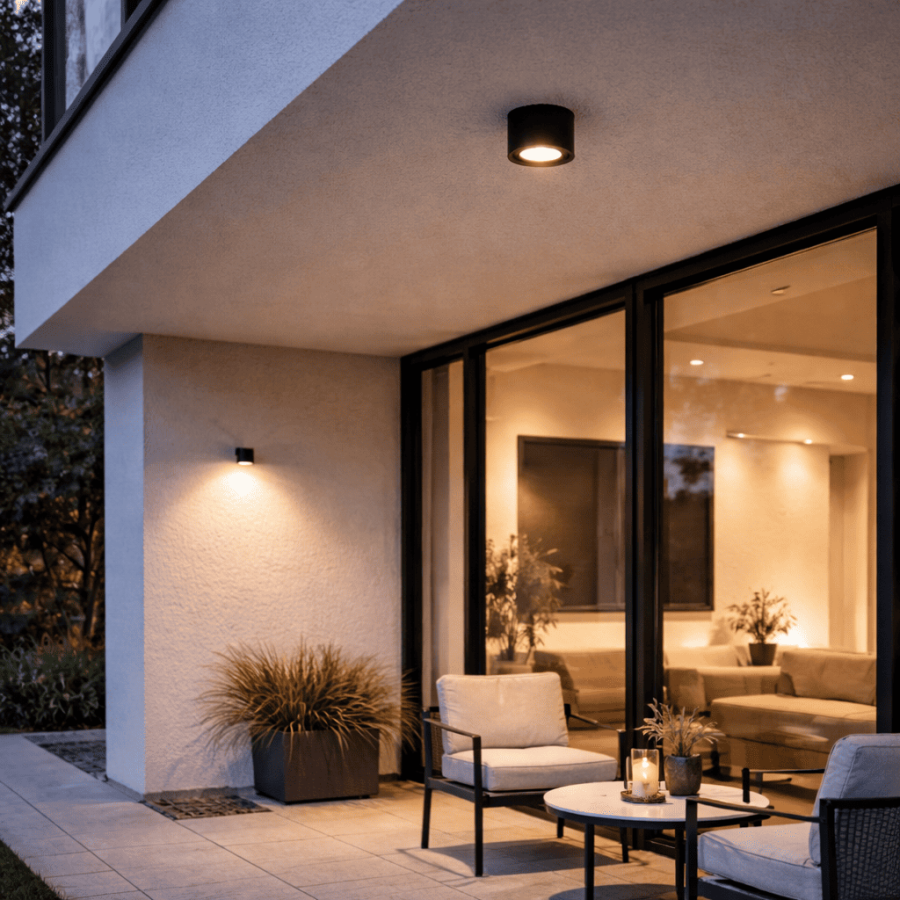 Vrtna lampa LED nadgradna Tobey ML-3801 LED 7W okrugla antracit