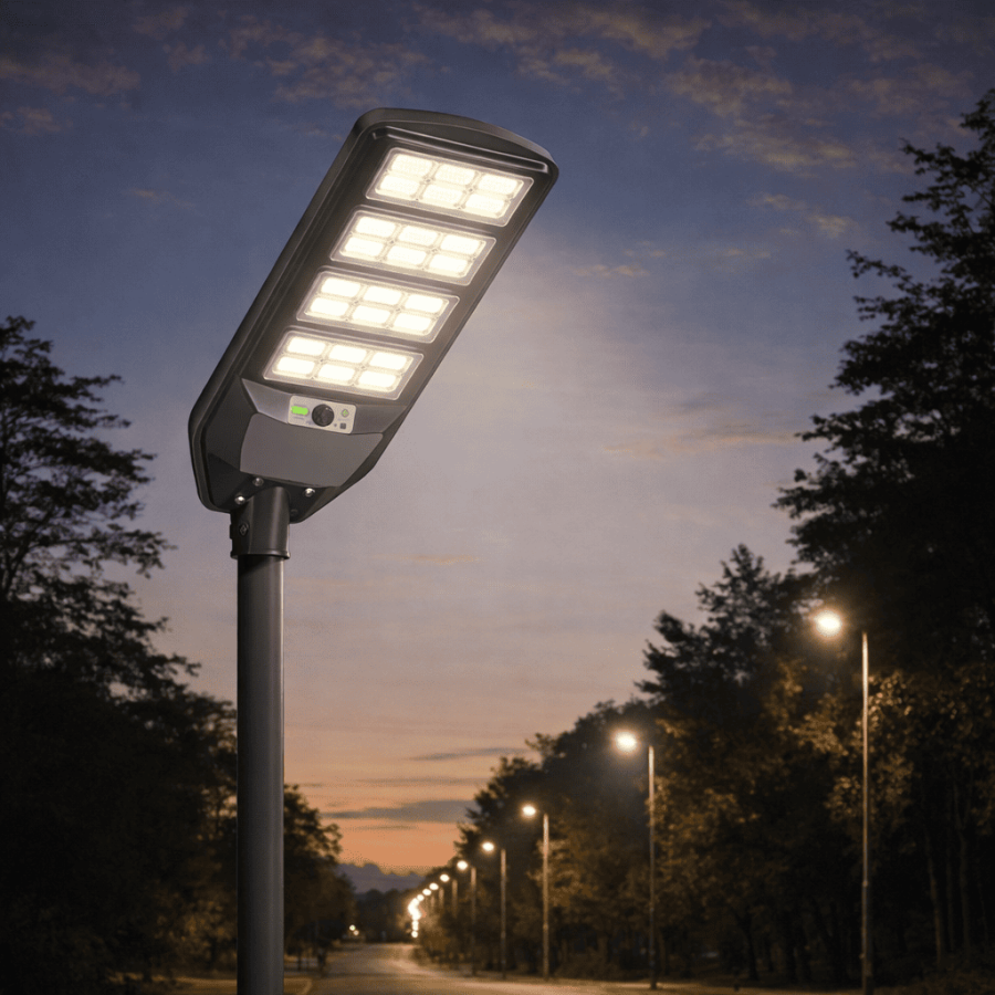 LED solarna ulicna lampa Sobel EL-1916-1 150W