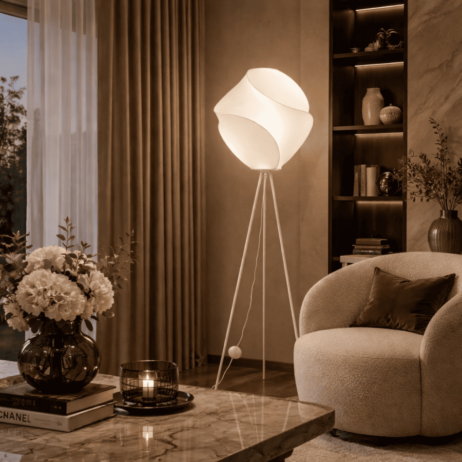 Podna lampa Silk ML25076-410-1F