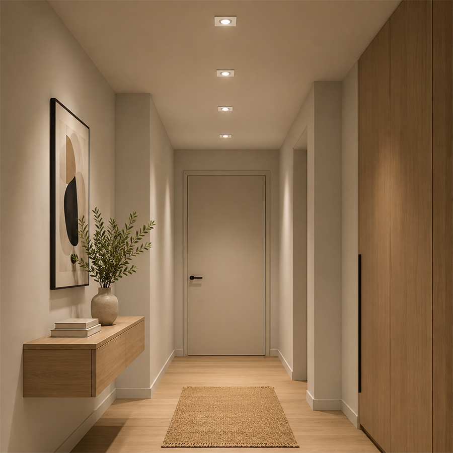 LED downlight Deimos ML-201 7W Kvadratni