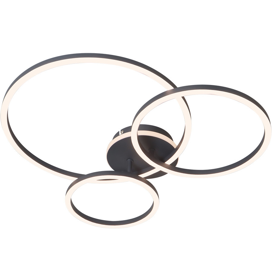 Luster LED E-light Rafael EL-C13C-03 30W Crni