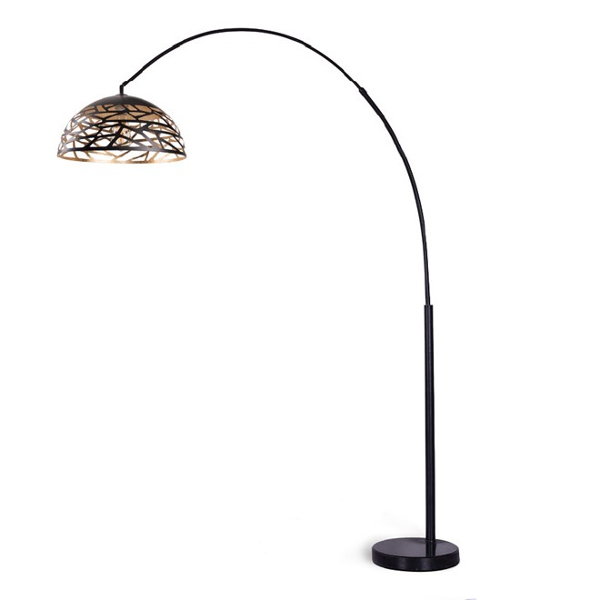 Podna lampa California PT-2013F crna